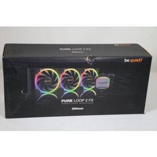 Be Quiet! Pure Loop 2 FX - Prozessor-Flüssigkeitskühlsystem - 360mm