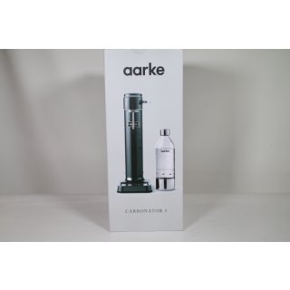 Aarke Carbonator III - Wassersprudler - Schwarzer Chrom